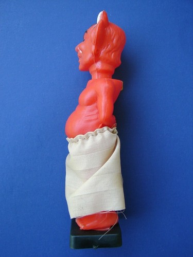 1970s RED DEVIL DEMON Toy Adult Risque Novelty Gag Rising action HONG KONG Dick - Picture 7 of 10