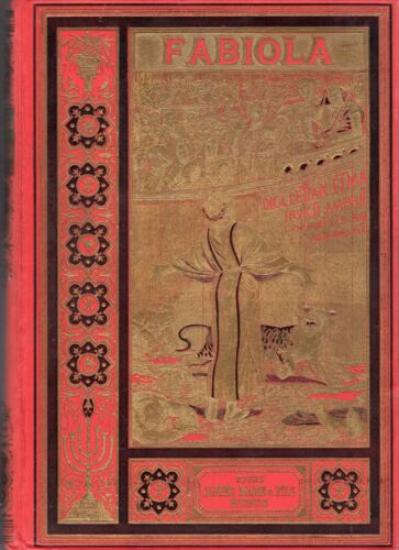 FABIOLA OU L'EGLISE DES CATACOMBES EDITIONS ALFRED MAME 1929 SUPERBE ETAT - Imagen 1 de 1