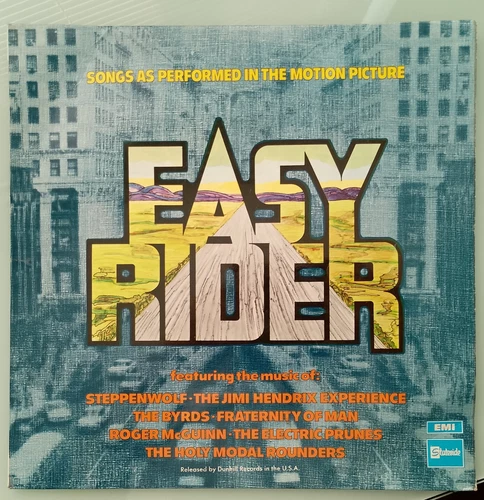 EASY RIDER  Psychedelic Film Soundtrack LP Jimi Hendrix Steppenwolf + VINYL LP