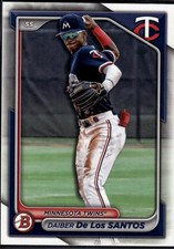 Daiber De Los Santos 2024 Bowman Draft Minnesota Twins #BD-105