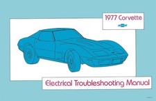 1977 Chevrolet Corvette Electrical Wiring Diagrams Troubleshooting Manual