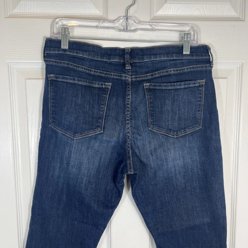 Banana Republic Women's High Rise Skinny Stretch Dark Blue Jeans 31/12P - Picture 9 of 14