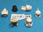 Lego Star Wars HELMET Lot of 6: Clone Trooper Mandalorian - Minifigures Lot# 144