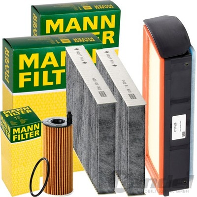 MANN FILTER INSPEKTIONSPAKET passend für BMW X3 F25 X4 F26 xDrive 30 d/35d