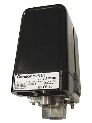 Condor Druckschalter MDR 5/8   1/2''  für Wasserp. u. Kompressoren