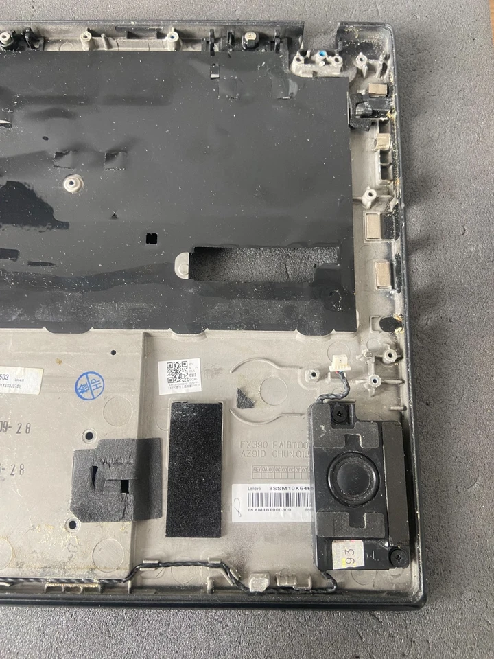 Lenovo Thinkpad X390 Handauflage + Lautsprecher + Fingerabdrucksensor, getestet, 13,3" - Bild 4 von 4