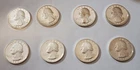 (Lot of 8) 1992 PROOF Washington Quarter 90% SILVER **Exact Coins Shown** Q-01