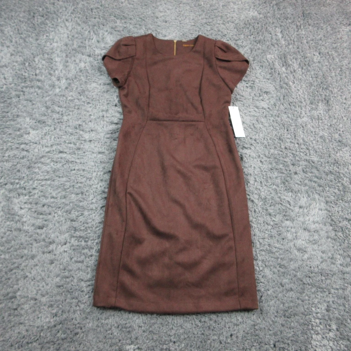 green emerald velvet dress Calvin Klein Womens Business Knee-Length Sheath Dress Orange 8 at Amazon  Women's Clothing store