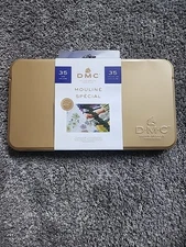 DMC Collector's Tin with 35 Colors Floss 117ZA