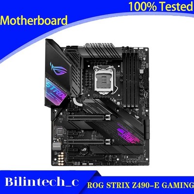 FOR   ROG STRIX Z490-E GAMING Motherboard Support i7 10700K 128GB LGA1200 *gb