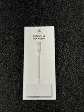 OEM Apple Lighting to VGA Adapter For iPhone, iPad or iPod, Model A1439/NEW  