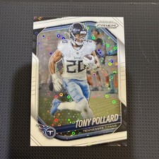 2025 Prizm - Tony Pollard - *Parallel White Disco Prizm*