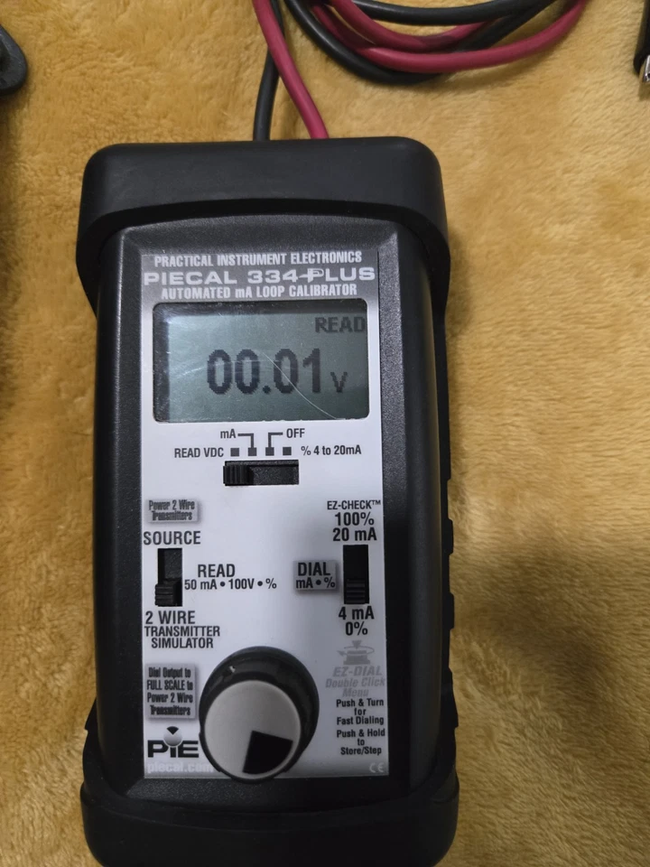 PIE 334 Milliamp Loop Calibrator, 4-20mA - Image 4 of 4