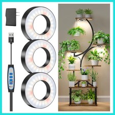 Grow Lights for Indoor Plants, 144 LEDs Full Spectrum LED Plant Grow Light, 5...