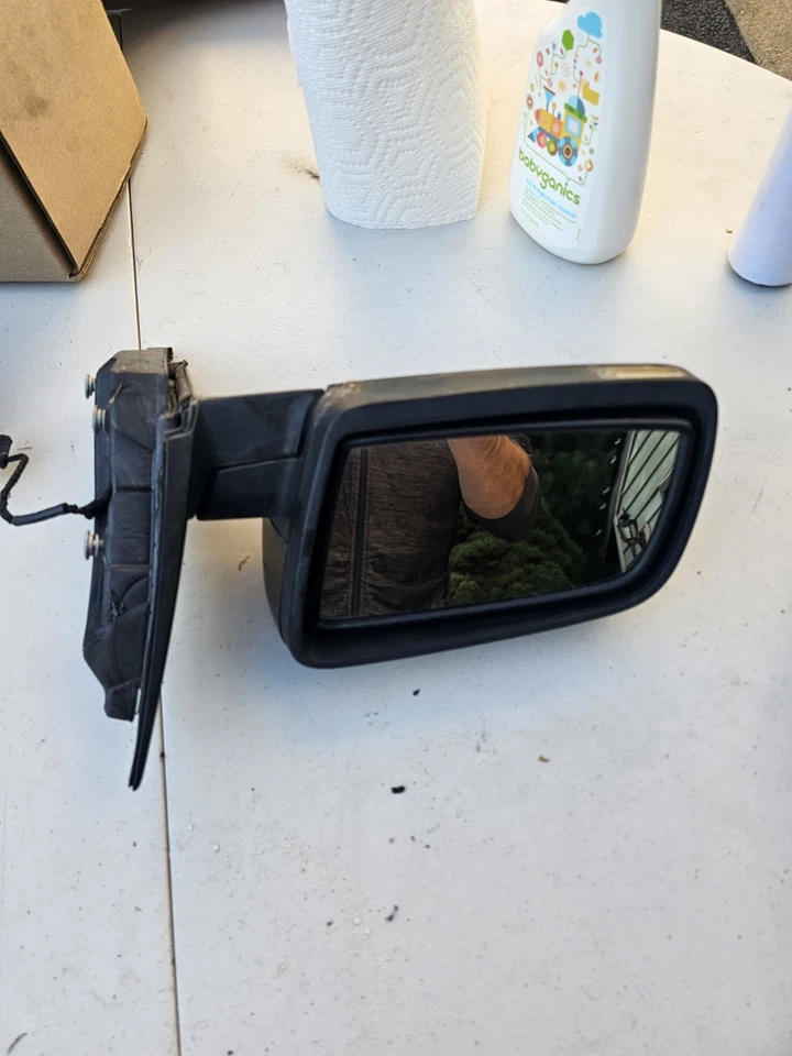 Espejo retrovisor lado conductor BMW 535I 2008-2009 - negro 51167189571 Foto 3 de 4