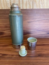 VTG Aladdin Stanley Thermos Steel 32 oz A 944C Made In USA Green A 79 Heavy Wear