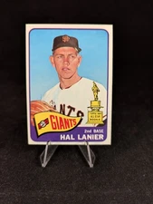 1965 Topps # 118 Hal Lanier EX- MT STUNNER!