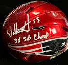 Willie McGinest Signed Patriots Flash Alternate Revolution Speed Mini Helmet JSA