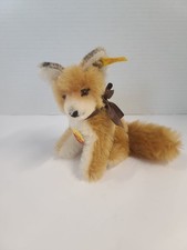 Steiff mohair fox Fuzzy w/ tags 1311/12
