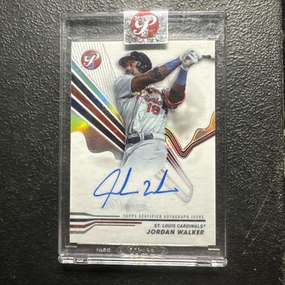 2024 Topps Pristine - Pristine Autographs Jordan Walker #PA-JWA (AU)