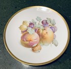 Vtg Bavaria Germany Golden Crown E&R 1886 Fruit Plate Set  — photo 2