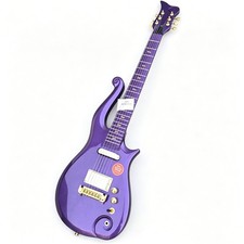 Prince Cloud Solid Electric Guitar Stainless Rounded Fret Arrows Inlay Purple