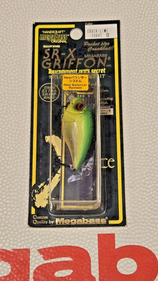 WOW! Megabass OG SR-X Griffon ''CRACK LIME CHART II'' Tough Color FREE SHIP