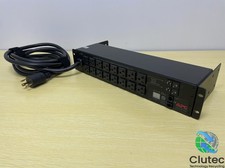 APC Metered Rack PDU 120VAC 24A Real Time Remote Power Distribution Units AP7802