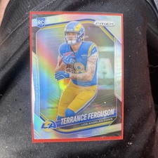 2025 Panini Prizm Football Terrance Ferguson #379 Silver Holo (RC)
