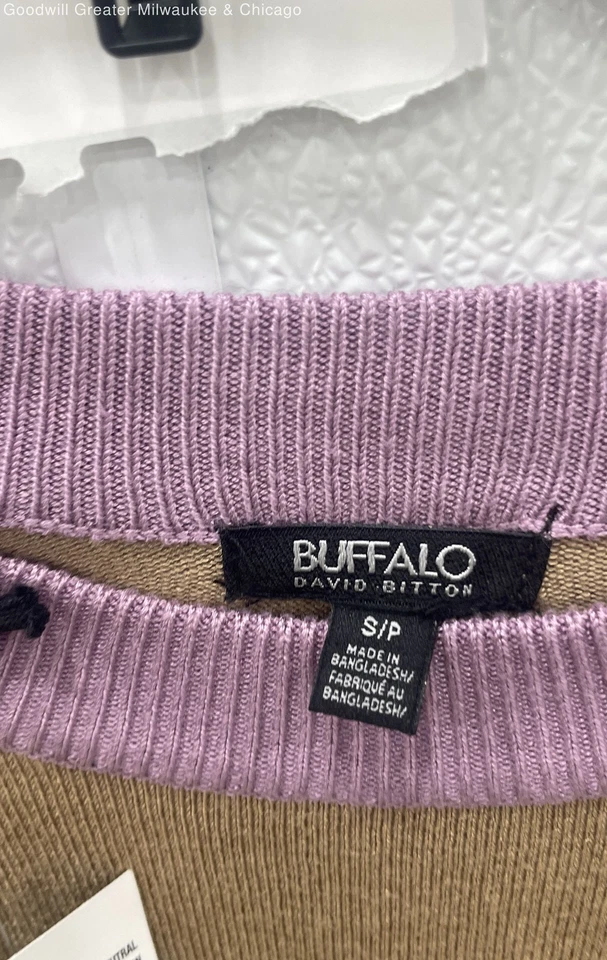 Suéter Pullover Chevron Multicolor Mujer Buffalo Extra Pequeño Foto 4 de 4