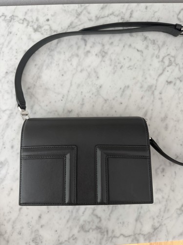 Toteme Mini T-Flap Leather Clutch Bag