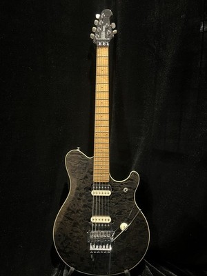 MUSIC MAN AXIS EX Black Made in Japan Solid Body Electric Guitar