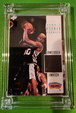 Jersey Fusion - Dennis Rodman Game Used Swatch