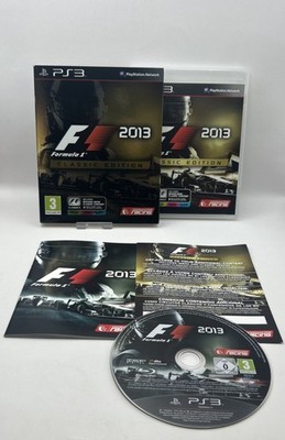F1 2013 Classic Edition PS3 Formel 1 Spiel mit Hülle & Anleitungen Playstation 3