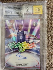 2025-26 Topps Chrome Cooper Flagg Future Stars Autograph Purple /75 RC