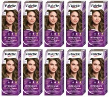 Pack of 10 Schwarzkopf Palette Intensive Color Creme 7-1 Ash Medium Brown