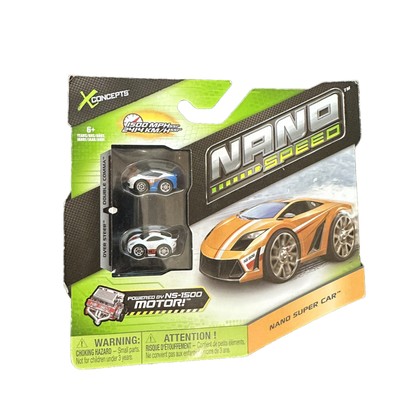Nano Speed Nano Utility''Micro machines'' Super Car  Pull Back Motor Spin Master