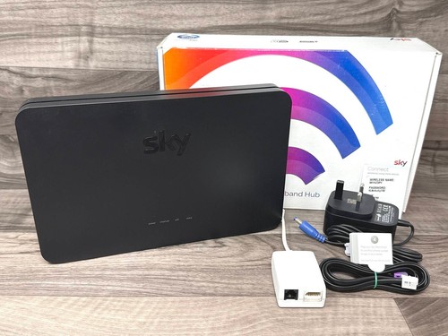 Sky Broadband Hub 4.2 SR203 Dual Band Wi-Fi Wireless Modem Router Boxed