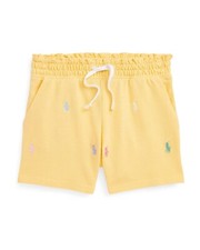 Polo Ralph Lauren Kids Polo Pony Shorts, Yellow , 4/4T