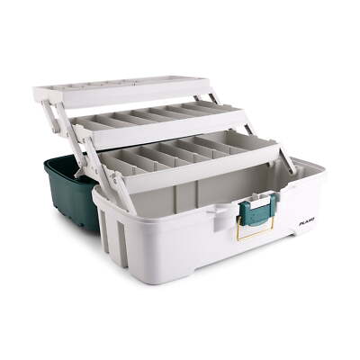 Plano 3-Tray Tackle Box with Berkley Freshwater Bait Kit
