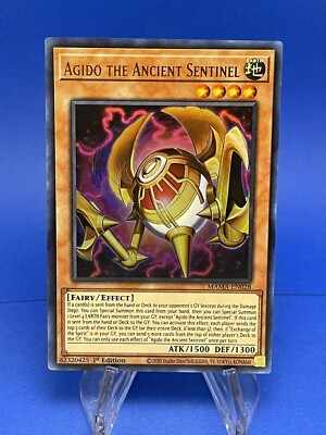 Agido the Ancient Sentinel 1st Edition MAMA-EN028 - YuGiOh! - Pack ...