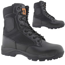 MENS TACTICAL STEEL TOE CAP SAFETY WORK SECURITY BOOTS MILITARY COMBAT SHOES