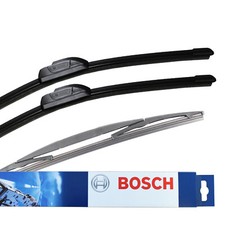 For Mazda CX-30 SUV Bosch Aerotwin Retro-Fit Front & Rear Wiper Blades Set