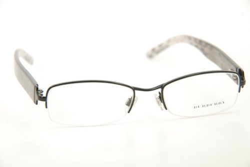 Auténticas gafas Burberry 1169 1001 negras/grises a cuadros 51 mm marcos gafas RX - Imagen 7 de 10