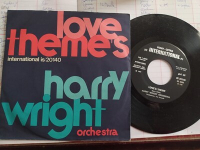 7'' HARRY WRIGHT ORCHESTRA LOVETHEME'S GLOOM N-MNT