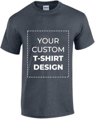 Gildan Heavy Custom Personalized TShirt Print Your Logo Photo Custom Made Shirt