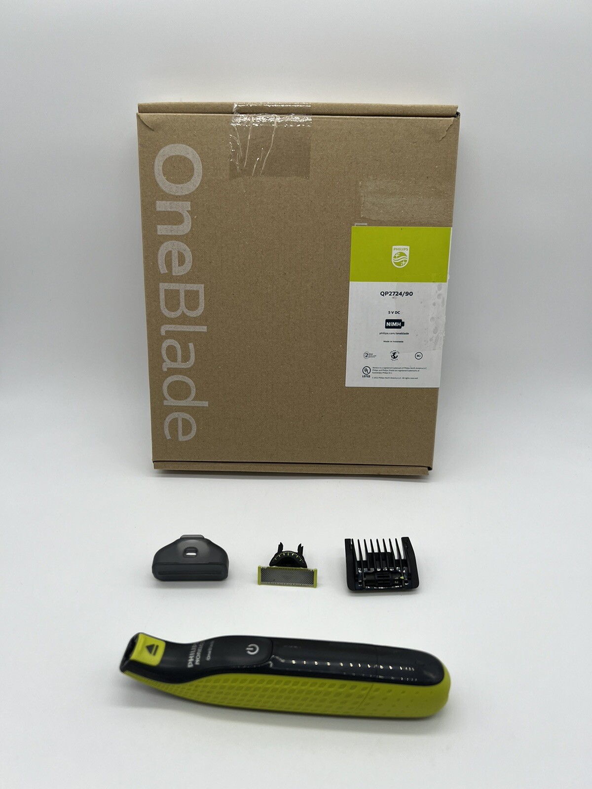 Philips Norelco OneBlade 360 Face Hybrid Electric Beard Trimmer QP2724/90 (Q6(5)