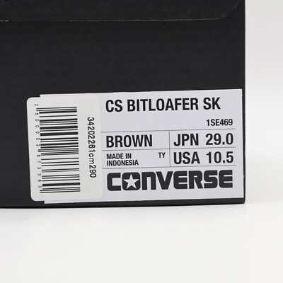 34202261 Converse CS Bitloafer SK Brown (Men's) | eBay