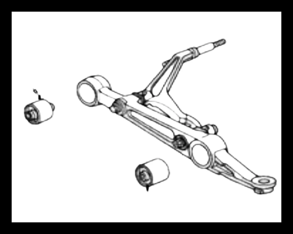 前置减压臂衬套适用于本田 CIVIC CIVIC DEL SOL 4 件套 — 第 2/2 张图片