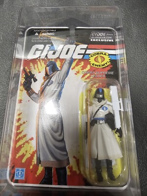 2018 GI Joe Collectors Club exclusive FSS 7-06 Arctic Cobra Commander Brand New